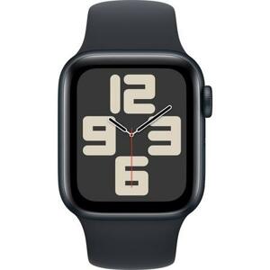 Apple Watch SE (2022) GPS 40mm sportovní silikonový řemínek temně inkoustový S/M