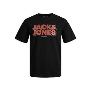 Jack&Jones Pánské triko JCOSPACE Standard Fit 12243940 black XL