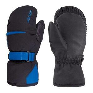 Eska Dětské lyžařské rukavice Number One GTX Mitt black|steel blue M