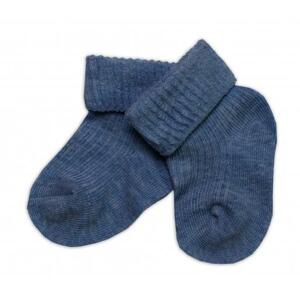 Kojenecké ponožky, Baby Nellys, jeans 56-62 (0-3m)