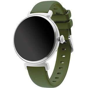 Wotchi AMOLED Smartwatch DM70 – Silver – Green