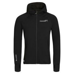 PROGRESS TOREZ HOODY MERINO men's sports hoodie XL černá