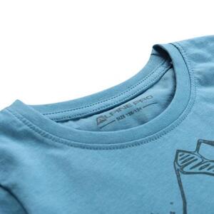 ALPINE PRO Dětské triko z organické bavlny NATURO navagio bay varianta pc 116-122, 116/122