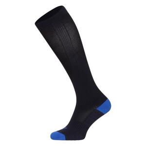 Alpine Pro ponožky dlouhé unisex NIELE antibakteriální tm. modré S, Modrá