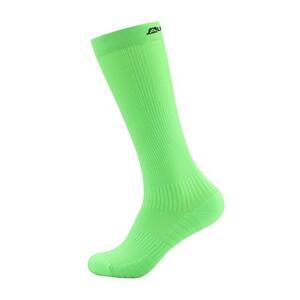 ALPINE PRO Ponožky s antibakteriální úpravou REDOVICO 2 neon green gecko L, Zelená