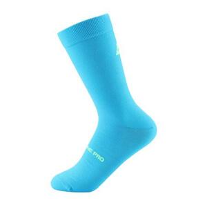 ALPINE PRO Ponožky s antibakteriální úpravou COLO neon atomic blue L