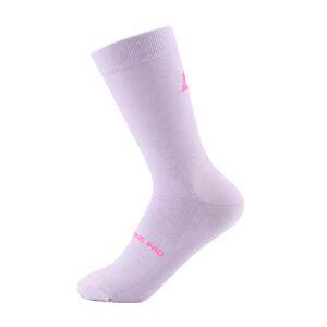 ALPINE PRO Ponožky s antibakteriální úpravou COLO pastel lilac L, Fialová