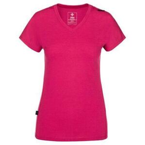 Kilpi Dámské tričko MERIN-W růžové Velikost: 40, PNK