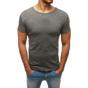 Dstreet Pánské tričko antracitové RX2576 XL, Tmavě, šedá