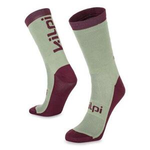 Kilpi Unisex sportovní ponožky BORENY-U tmavě červené Velikost: 39, DRD
