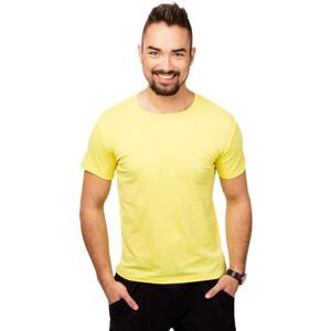 Glano Pánské triko - žluté Velikost: L, Žlutá