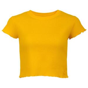NAX Dámské triko REISA spectra yellow S, Žlutá