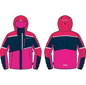 ALPINE PRO Dětská lyžařská bunda s membránou ptx MELEFO diva pink 92-98, 92/98