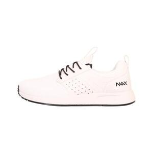 NAX Pánská městská obuv LUMEW white 46, Bílá
