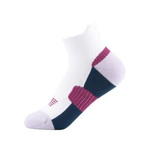 ALPINE PRO Ponožky s antibakteriální úpravou CERAHE white L