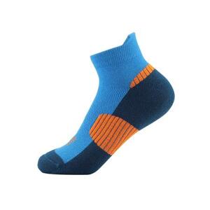 ALPINE PRO Ponožky s antibakteriální úpravou CERAHE electric blue lemonade M, Modrá