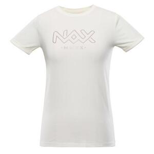 NAX Dámské triko EMIRA creme XL, Béžová