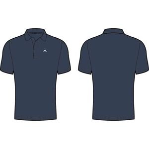 NAX Pánské triko NOLEN mood indigo varianta pa M, Modrá