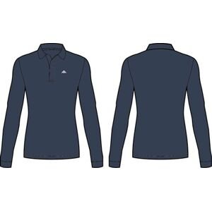 NAX Dámské triko BERGA mood indigo varianta pa XL, Modrá