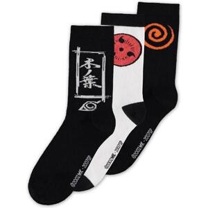 Ponožky Naruto Shippuden - Symbols 39/42 (3 kusy)