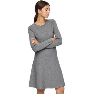 Vero Moda Dámské šaty VMNANCY 10206027 Medium Grey Melange L