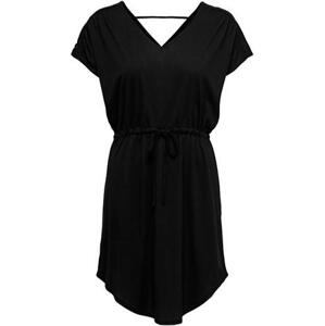 Jacqueline de Yong Dámské šaty JDYDALILA Regular Fit 15257679 Black S