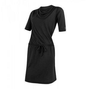 SENSOR šaty dámské MERINO ACTIVE černé S