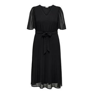 ONLY CARMAKOMA Dámské šaty CARCELINA Regular Fit 15295288 Black 4XL, XXXXL