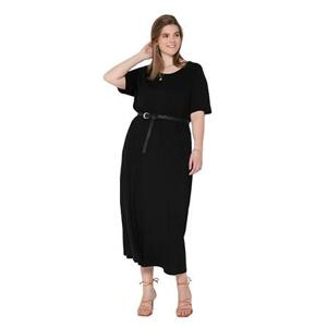 ONLY CARMAKOMA Dámské šaty CARBANDANA Regular Fit 15207944 Black 3XL/4XL, XXXL