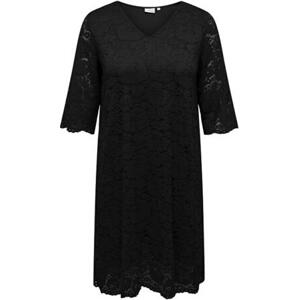 ONLY CARMAKOMA Dámské šaty CARSUMMER Regular Fit 15309315 Black 3XL, XXXL