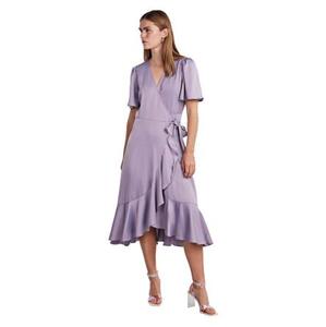 Y.A.S Dámské šaty YASTHEA Standard Fit 26028890 Lavender Aura XXL