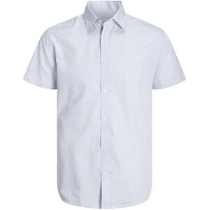 Jack&Jones Pánská košile JJJOE Slim Fit 12248201 White L