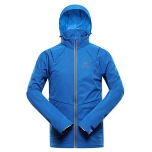 Alpine Pro bunda pánská SPERT softshellová modrá imperial XS