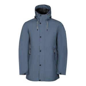 ALPINE PRO Pánský nepromokavý kabát s membránou ptx PERFET blue mirage XS