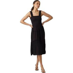 Vero Moda Dámské šaty VMMENNY Regular Fit 10282481 Black XL
