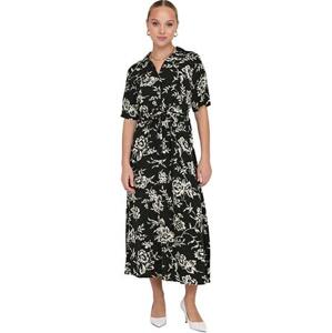 Jacqueline de Yong Dámské šaty JDYSTARR Regular Fit 15320702 Black XL