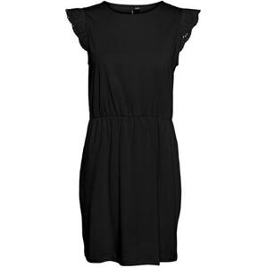Vero Moda Dámské šaty VMEMILY Regular Fit 10305216 Black L