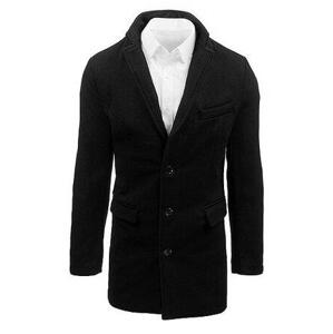 Dstreet Pánský černý kabát CX0380 Velikost: XL, Černá