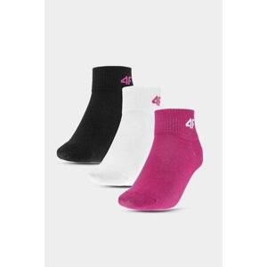 Kesi 4F Dívčí ponožky pro volný čas, 3 BALENÍ Vícebarevné Velikost: 36-38, Vícebarevná