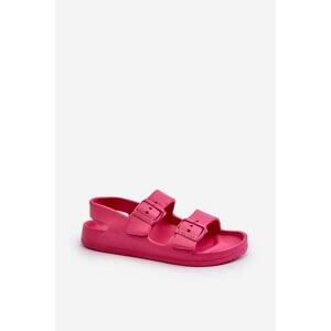 Big Star Shoes Dětské lehké sandále s přezkami BIG STAR Fuchsia Velikost: 34, Růžová