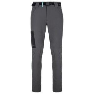 Kilpi Pánské outdoorové kalhoty LIGNE-M tmavě šedé Velikost: M
