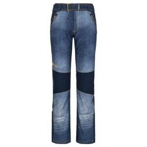 Kilpi Dámské softshellové lyžařské kalhoty JEANSO-W modré Velikost: 36 Short