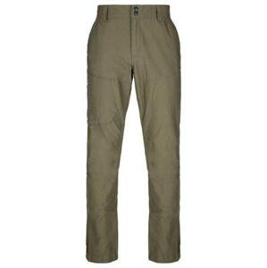 Kilpi Pánské outdoorové kalhoty JASPER-M hnědé Velikost: XL Short