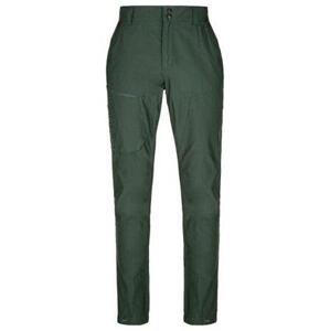 Kilpi Pánské outdoorové kalhoty JASPER-M tmavě zelené Velikost: S