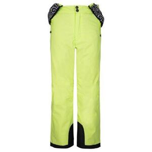 Kilpi Dětské lyžařské kalhoty GABONE-J světle zelené Velikost: 122