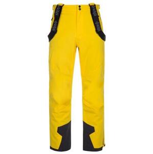 Kilpi Pánské lyžařské kalhoty REDDY-M žluté Velikost: XL
