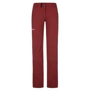 Kilpi Dámské outdoorové kalhoty LAGO-W tmavě červené Velikost: 36