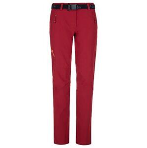 Kilpi Dámské outdoorové kalhoty WANAKA-W tmavě červená Velikost: 34