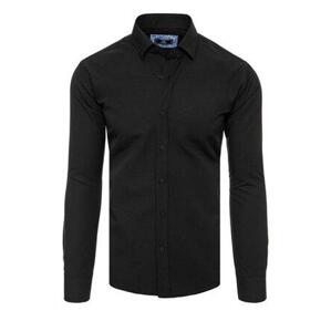 Dstreet Pánská elegantní černá košile DX2478 Velikost: L