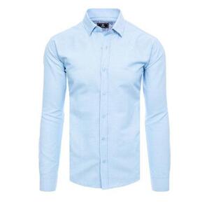 Dstreet DX2481 pánská elegantní modrá košile Velikost: M